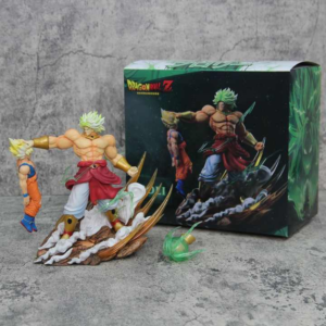 Drag-on Ball 22cm Broli VS Son Goku Anime Figure