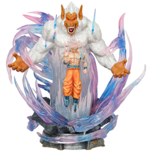 High-Quality DBZ Goku & Vegeta Gorilla PVC Action Figures - 12.6inch GK Model with Luminous Features