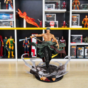 High Quality Roronoa Zoro Change Head Version PVC Figurine Anime Statue