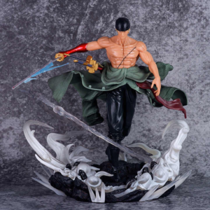 High Quality Roronoa Zoro Change Head Version PVC Figurine Anime Statue