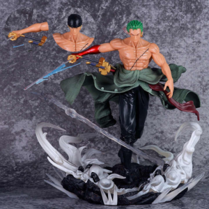 High Quality Roronoa Zoro Change Head Version PVC Figurine Anime Statue