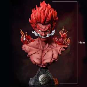 might-guy-bust-figure-16cm-naruto-anime-statue-aniction