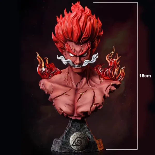 might-guy-bust-figure-16cm-naruto-anime-statue-aniction