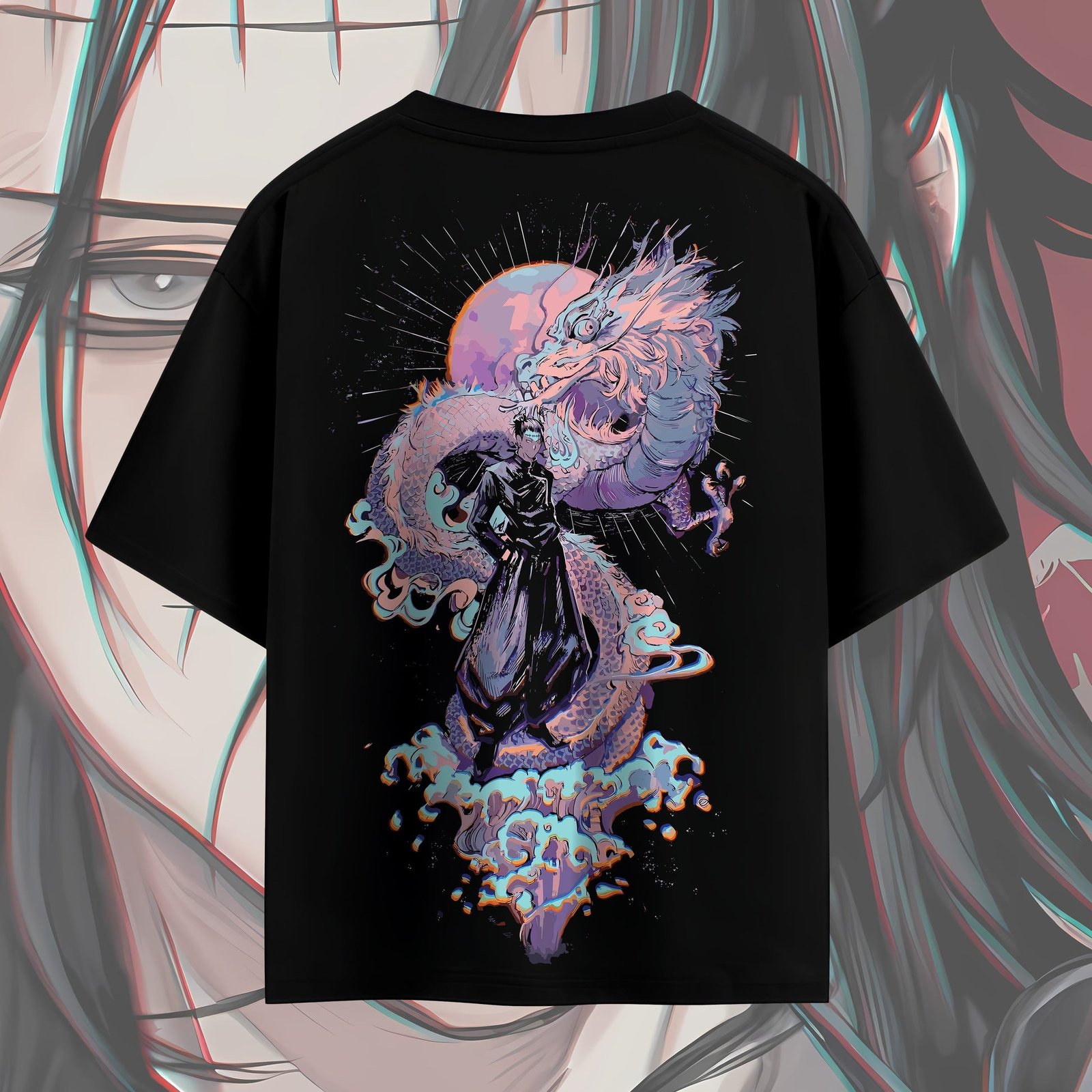 Geto Kenjaku Oversized Tee - Image 2