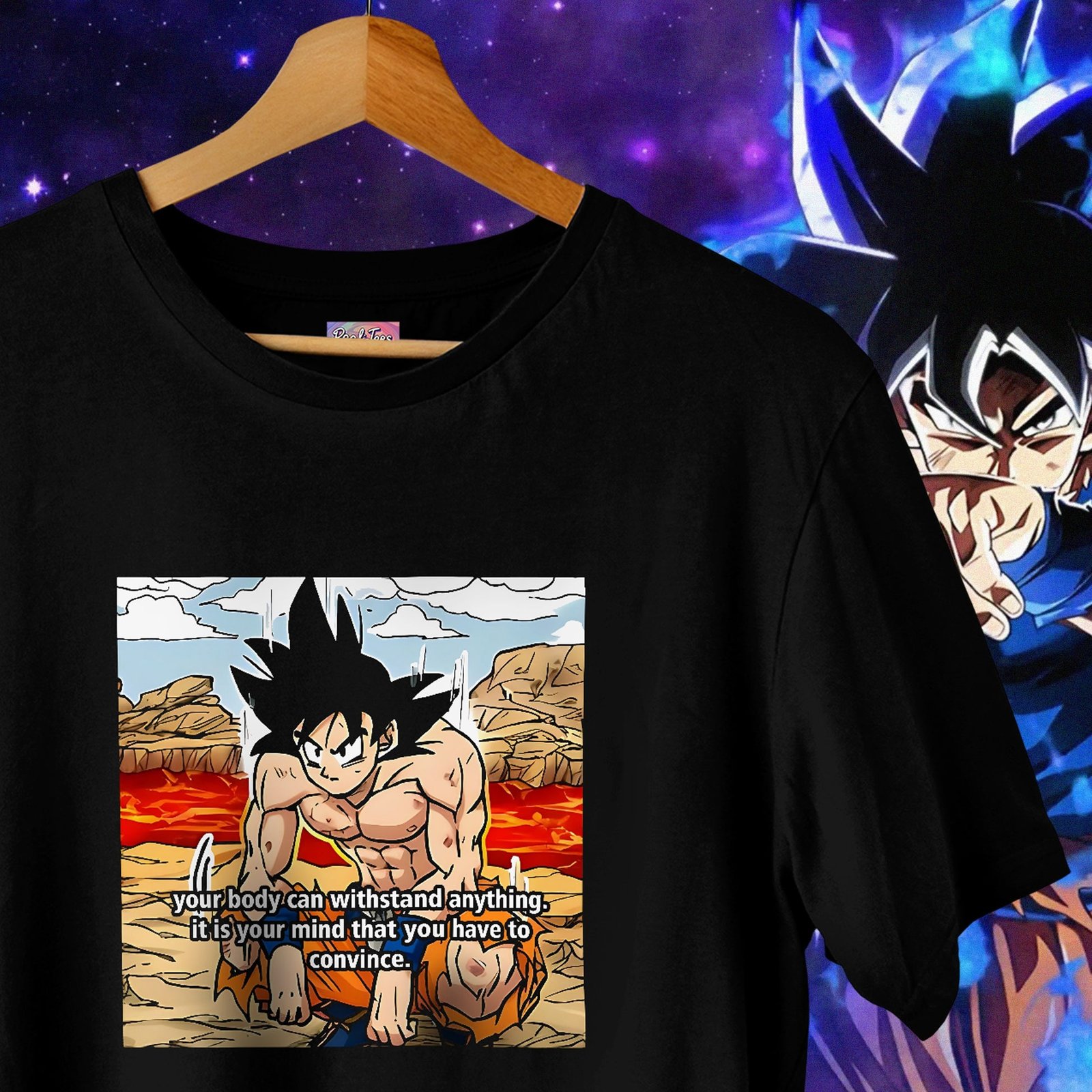 Goku Quote Tee - Image 2