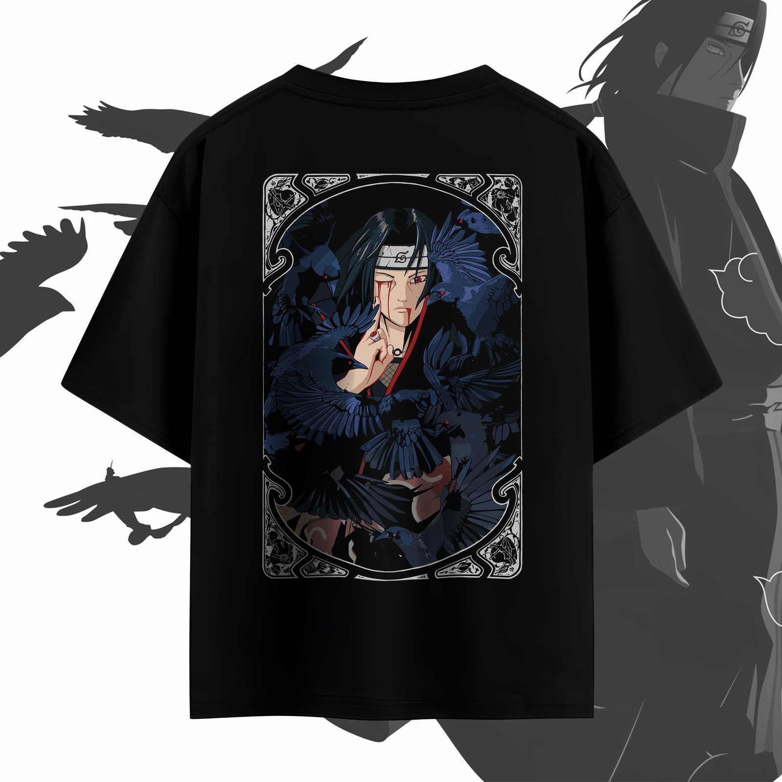 Itachi Crows Oversized Tee