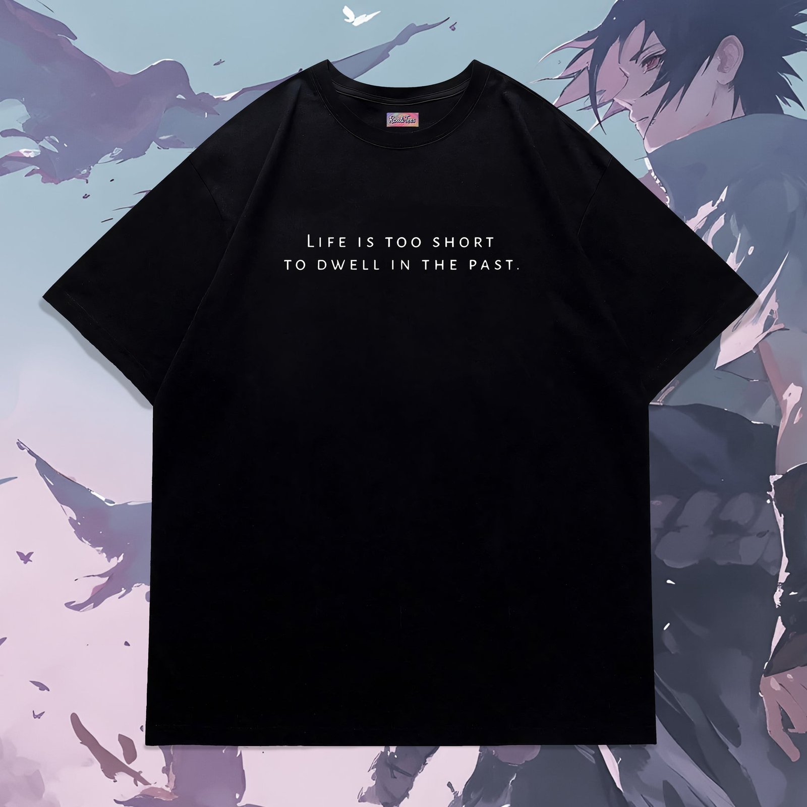 Sasuke "Life's Too Short" Tee - Image 2