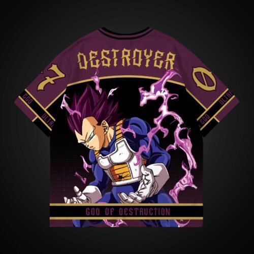 Vegeta "Destroyer's Pride" Oversized Jersey